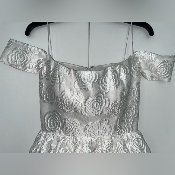 Valentina Dress in White by Amanda Uprichard - Picture 14 of 15